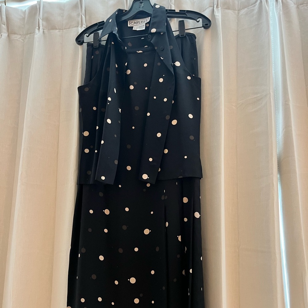 CARLISLE Long Skirt and Sleeveless Top